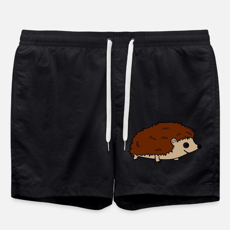 igel 02 - Badeshorts - Schwarz
