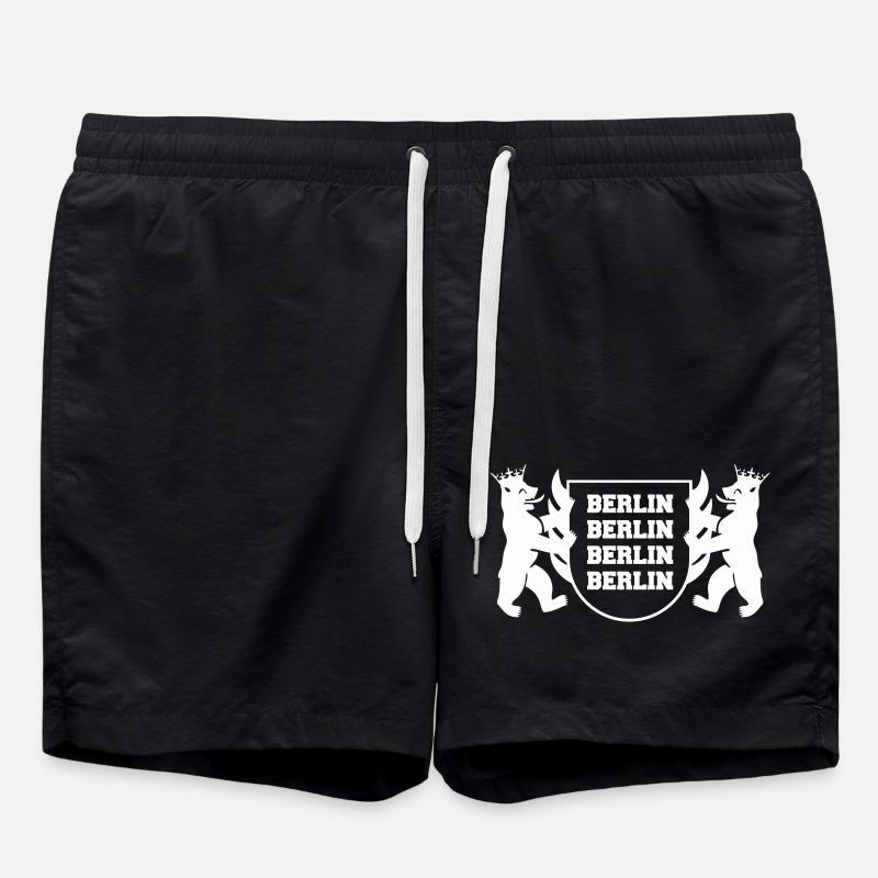 Armoiries de Berlin - Short de bain - noir