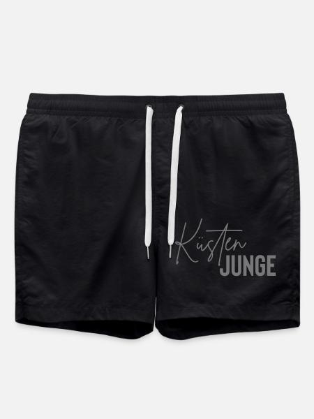 küsten junge - Badeshorts - Schwarz