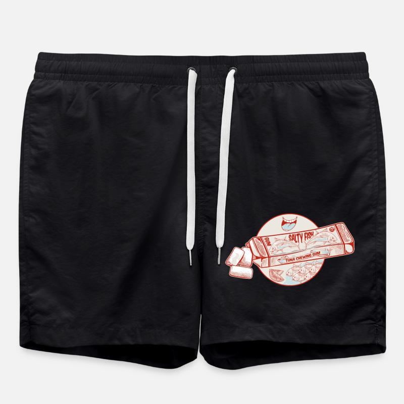 Tuna Fish flavour bubblegum - Badeshorts - Schwarz