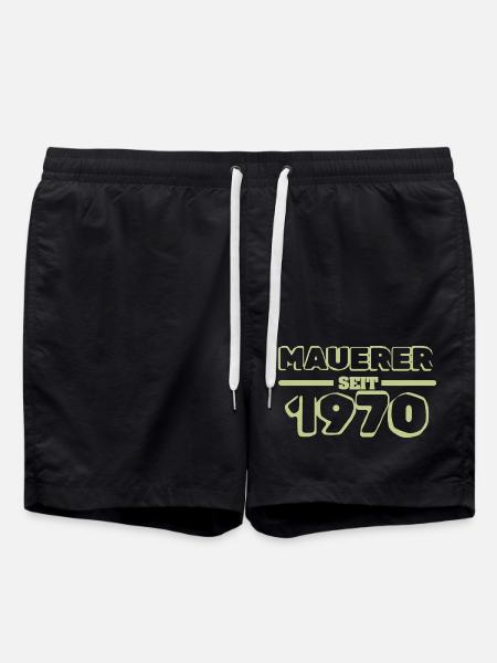 Master mason 1970 - Swim Trunks - black