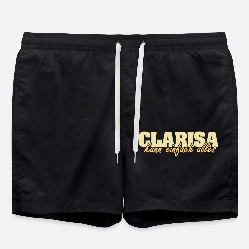 Mme Clarisa - Short de bain - noir