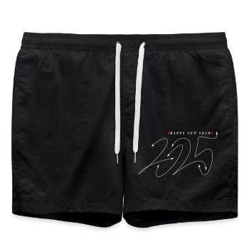 Nouvel An 2025 Chance - Short de bain - noir - Devant - AI Model Male 185 light (185cm)