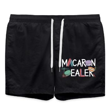 Style pour les gourmands - Short de bain - noir - Devant - AI Model Male 185 light (185cm)