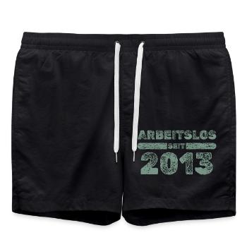 2013 2013 - Short de bain - noir - Devant - AI Model Male 185 light (185cm)
