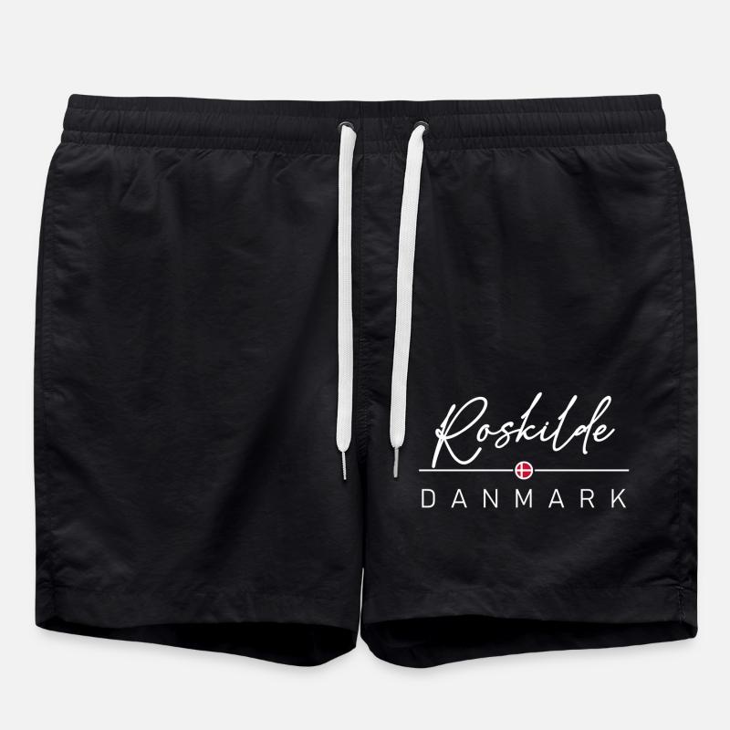 Dänemark - Roskilde - Danmark - Denmark - Badeshorts - Schwarz