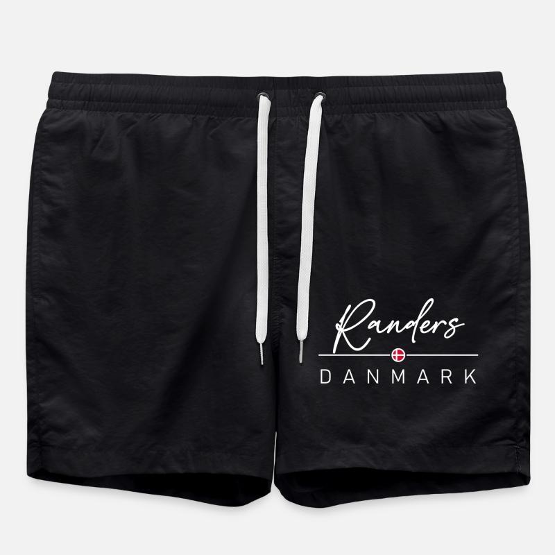 Dänemark - Randers - Danemark - Danemark - Short de bain - noir