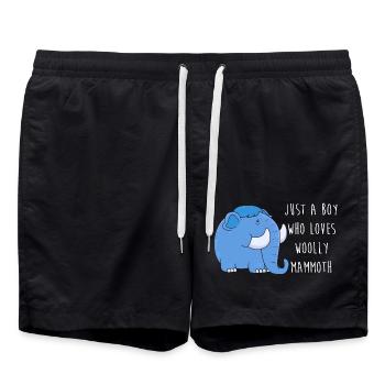 Mammoth - Swim Trunks - black - Front - AI Model Male 185 light (185cm)
