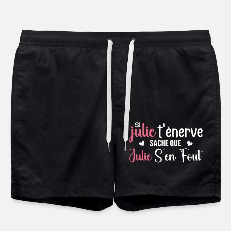 julie - Short de bain - noir