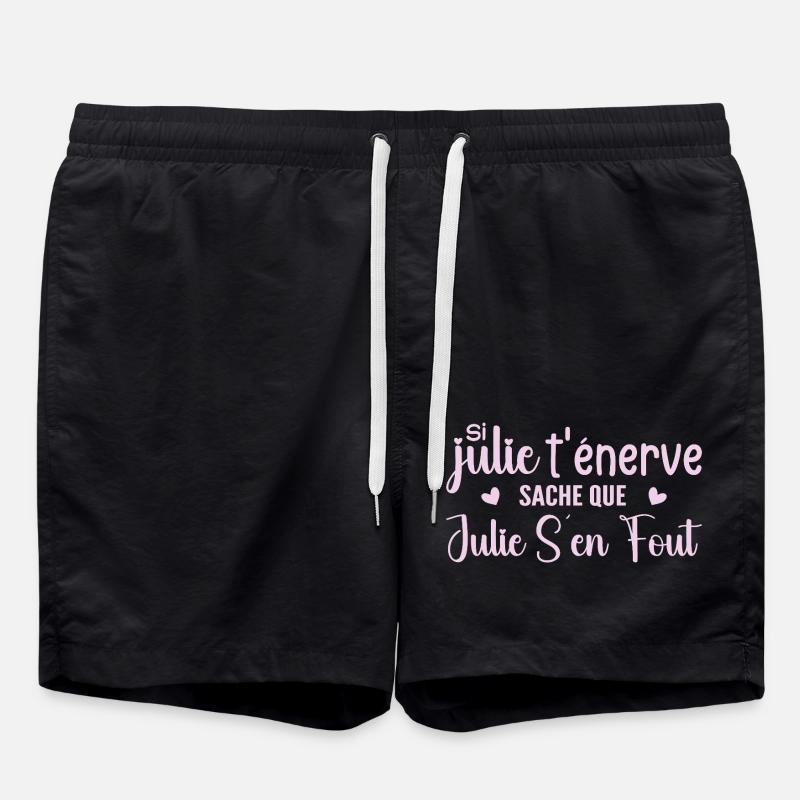 julie - Short de bain - noir