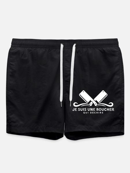 Butcher who tears - Swim Trunks - black