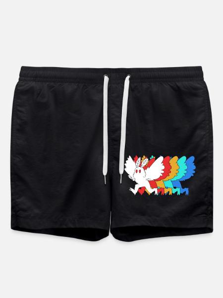 Mothman - Swim Trunks - black