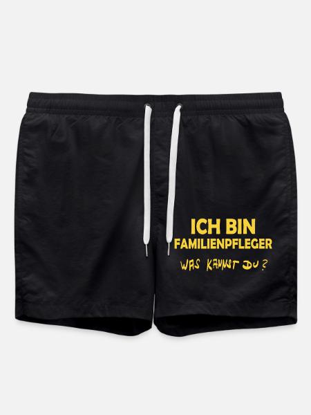 Aidant familial - Short de bain - noir