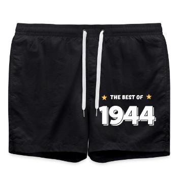 Best of 1944 - Short de bain - noir - Devant - AI Model Male 185 light (185cm)