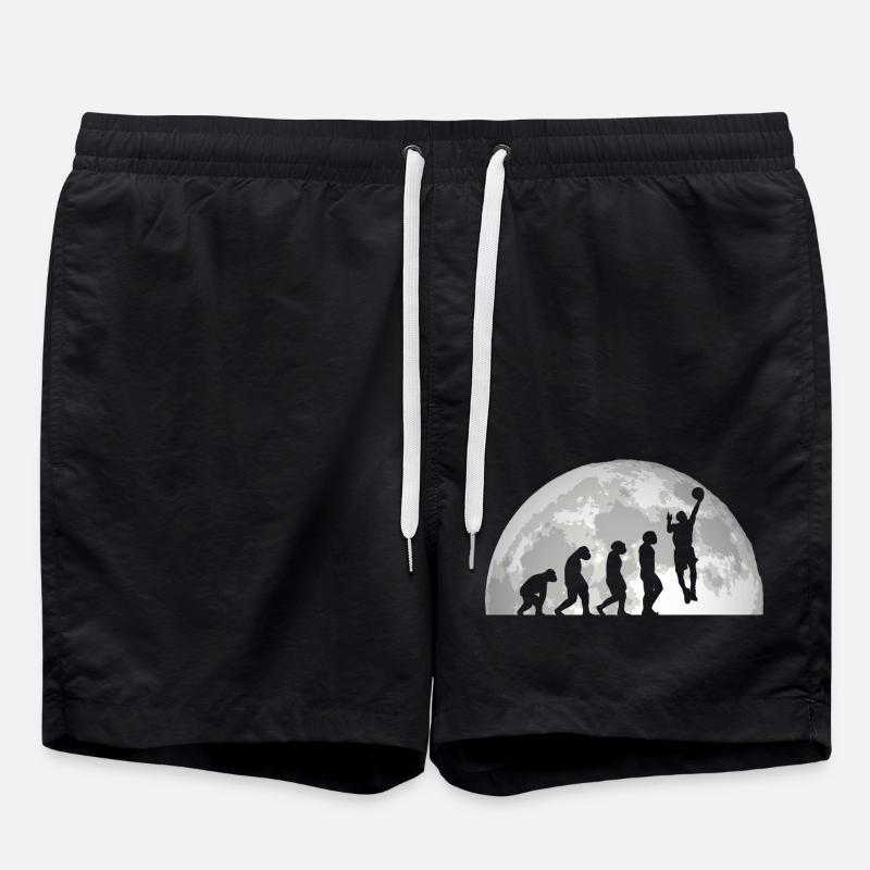 Joueurs de basket-ball Evolution Basketball - Short de bain - noir