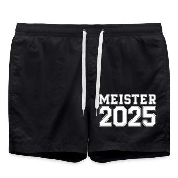 Champion 2025 - Swim Trunks - black - Front - AI Model Male 185 light (185cm)