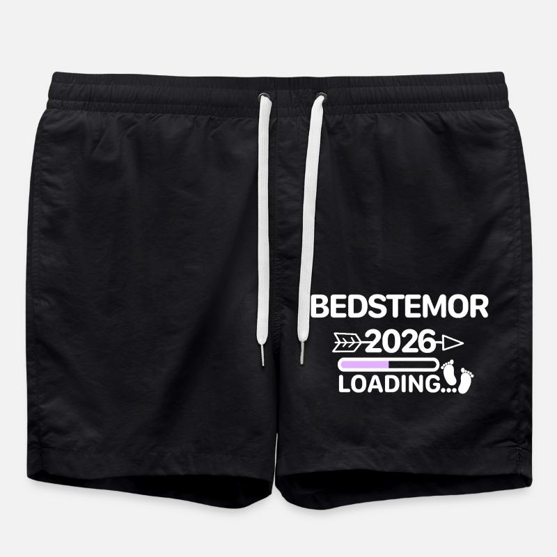 Bedstemor 2026 danisch - Badeshorts - Schwarz