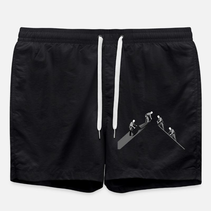 roofing roofing - Swim Trunks - black