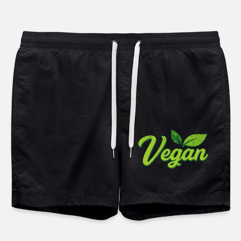 Vegan - Short de bain - noir