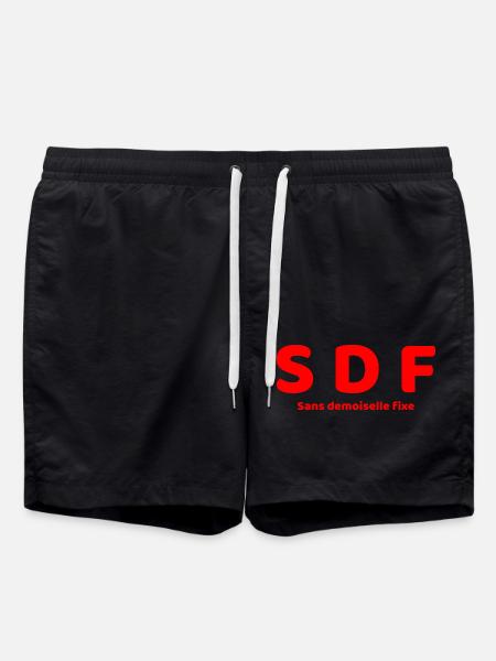 Humor - Badeshorts - Schwarz