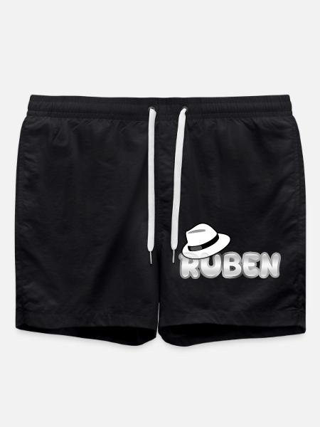 Hat Ruben - Swim Trunks - black