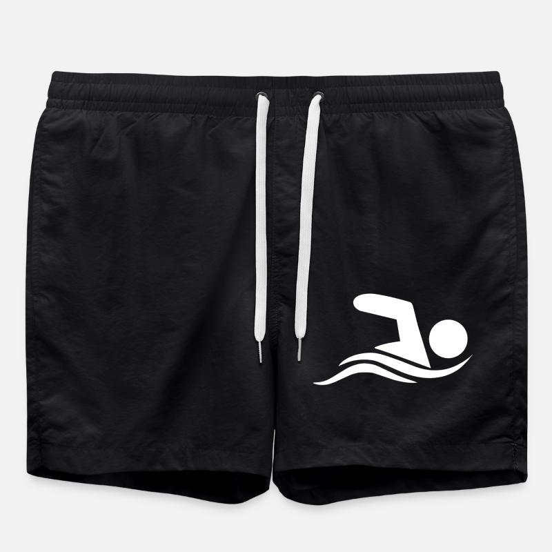 natation - Short de bain - noir