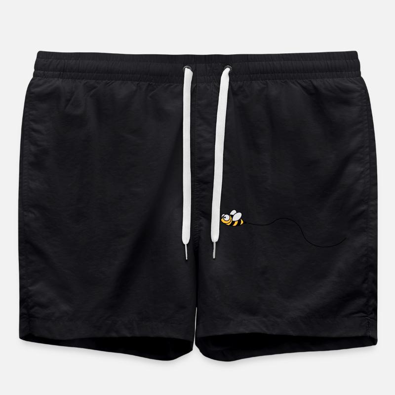 biene_3c - Swim Trunks - black