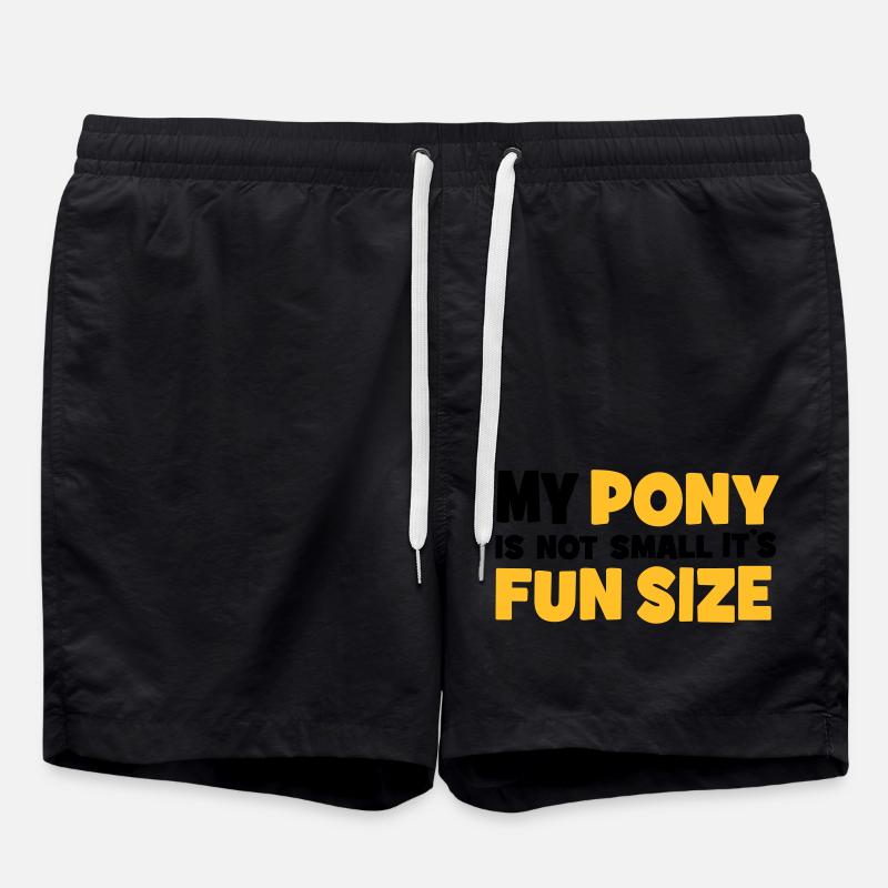 Pony - Badeshorts - Schwarz