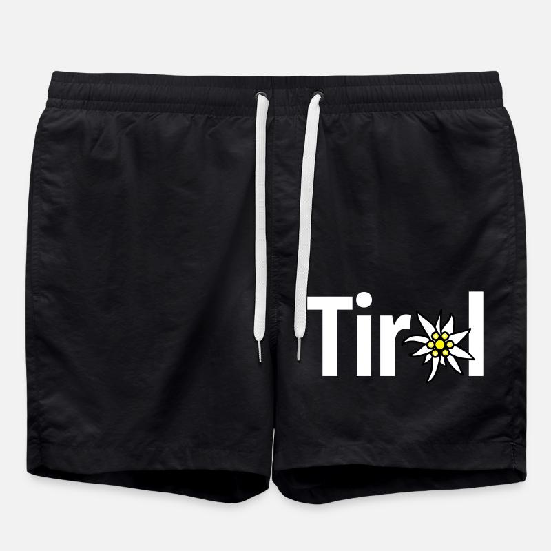 Tirol - Badeshorts - Schwarz