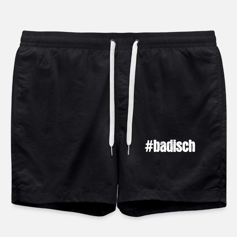 Badisch - Badeshorts - Schwarz
