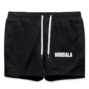 Hobbala - Swim Trunks - black - Front - AI Model Male 185 light (185cm)