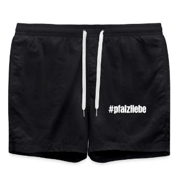 Pfalzliebe - Badeshorts - Schwarz - Vorne - AI Model Male 185 light (185cm)