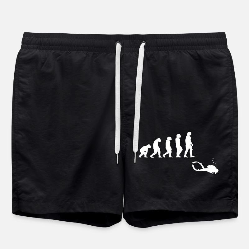 Evolution Tauchen mit Gerät - Badeshorts - Schwarz