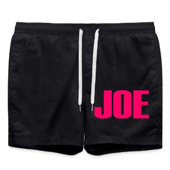 Joe - Swim Trunks - black - Front - AI Model Male 185 light (185cm)