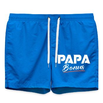 Papa bonus geschenk stiefvater papa Humor - Badeshorts - Cobalt blue - Vorne