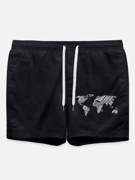 World tour (cruise) - Swim Trunks - black