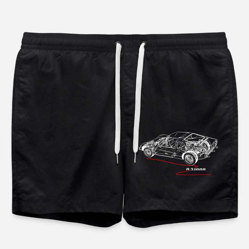 Melkus RS 1000 - GDR Racing - Short de bain - noir