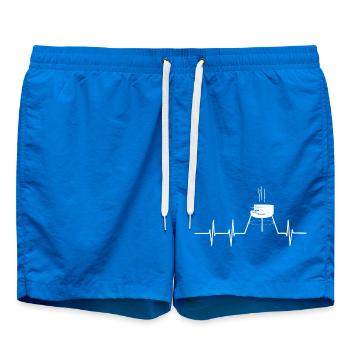 Grill Heartbeat - Swim Trunks - cobalt blue - Front