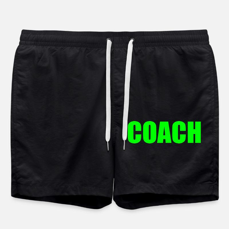 Coach - Badeshorts - Schwarz