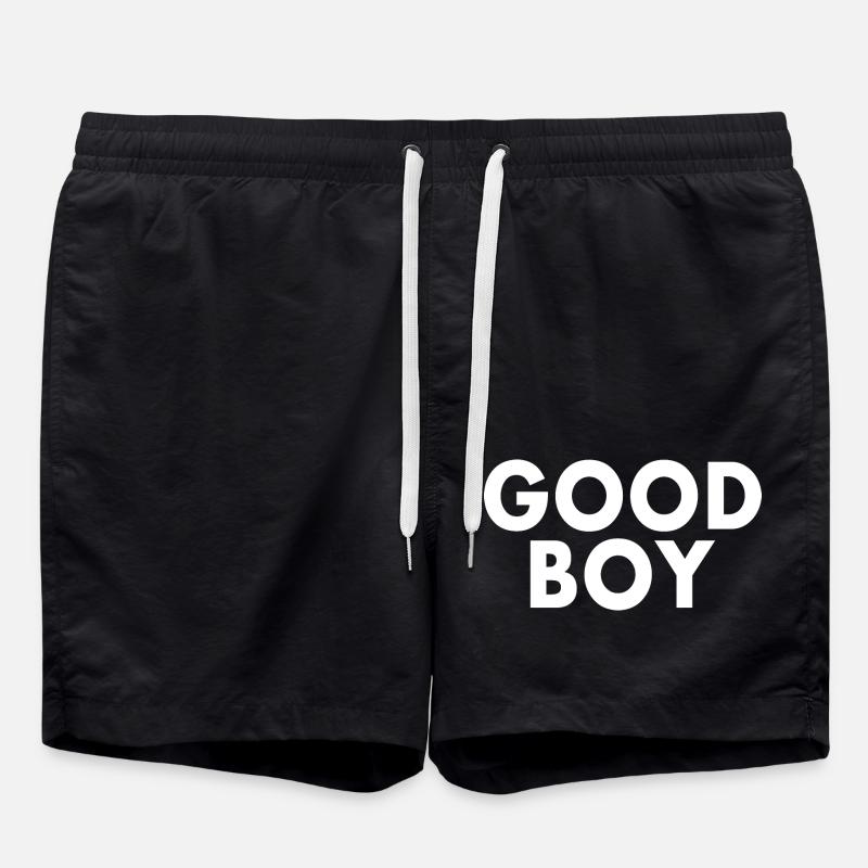 Good boy - Swim Trunks - black