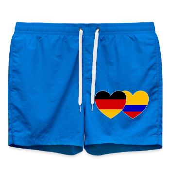 Allemagne Colombie Drapeau - Short de bain - cobalt blue - Devant