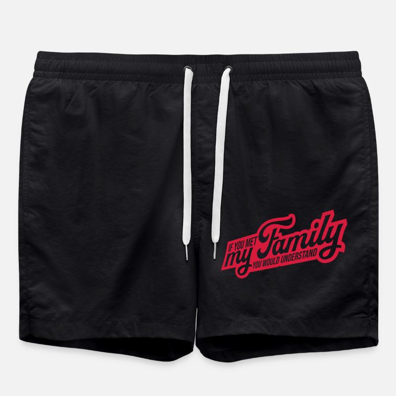 vous comprendriez citation - Short de bain - noir