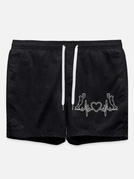 Basketball Basketball Basketball Lovers Club - Swim Trunks - black