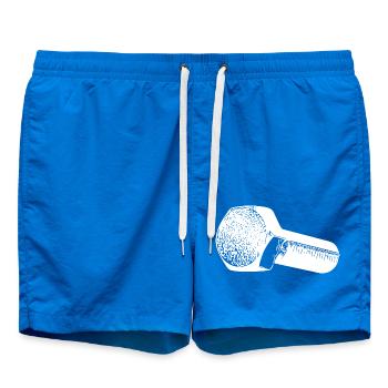Werkstattschrauber Schrauber Papa Schraube - Badeshorts - Cobalt blue - Vorne