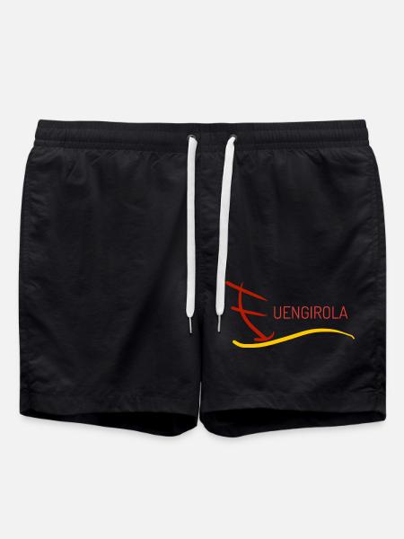 Fuengirola T-Shirt Souvenir - Badeshorts - Schwarz