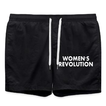Womens revolution - Badeshorts - Schwarz - Vorne - AI Model Male 185 light (185cm)