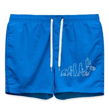Motocross Cadeau Motocycliste Mobylette - Short de bain - cobalt blue - Devant