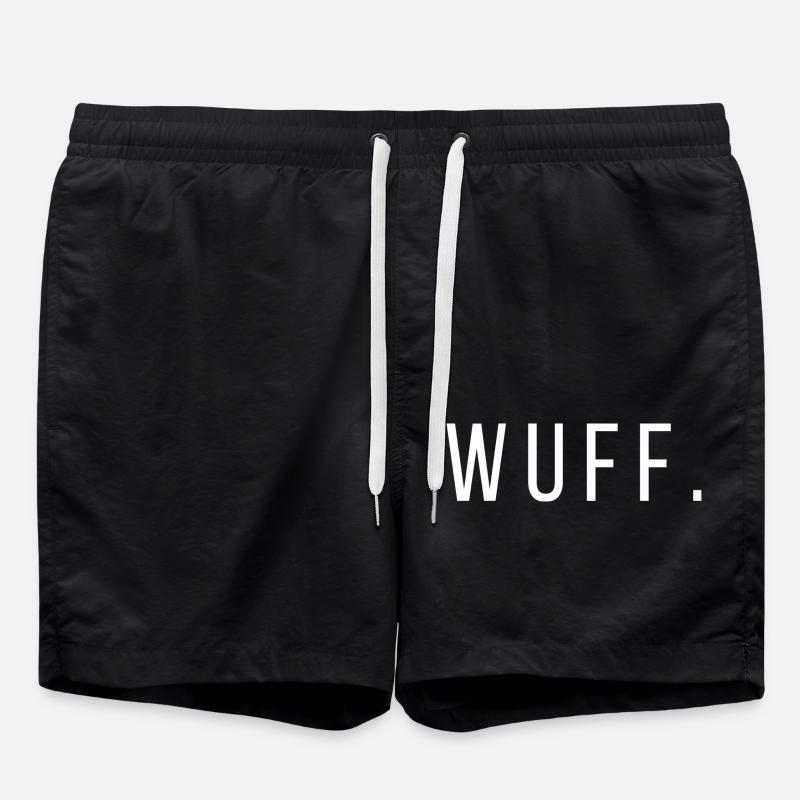 Quotes Wuff LWBTFRQ - Badeshorts - Schwarz