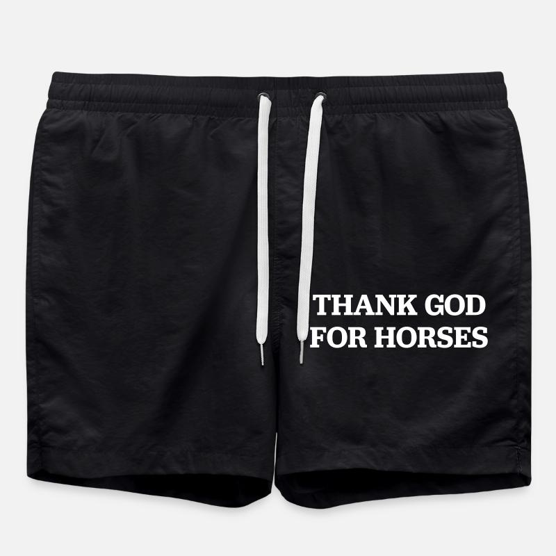Cheval - Short de bain - noir