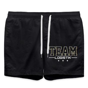 Logistique d'équipe - Short de bain - noir - Devant - AI Model Male 185 light (185cm)